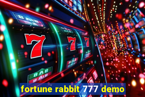 fortune rabbit 777 demo